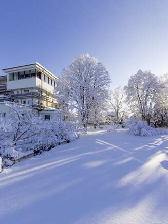 Winterliches Park Igls