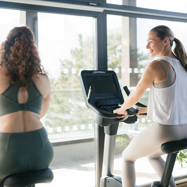 Radtraining mit Ausblick