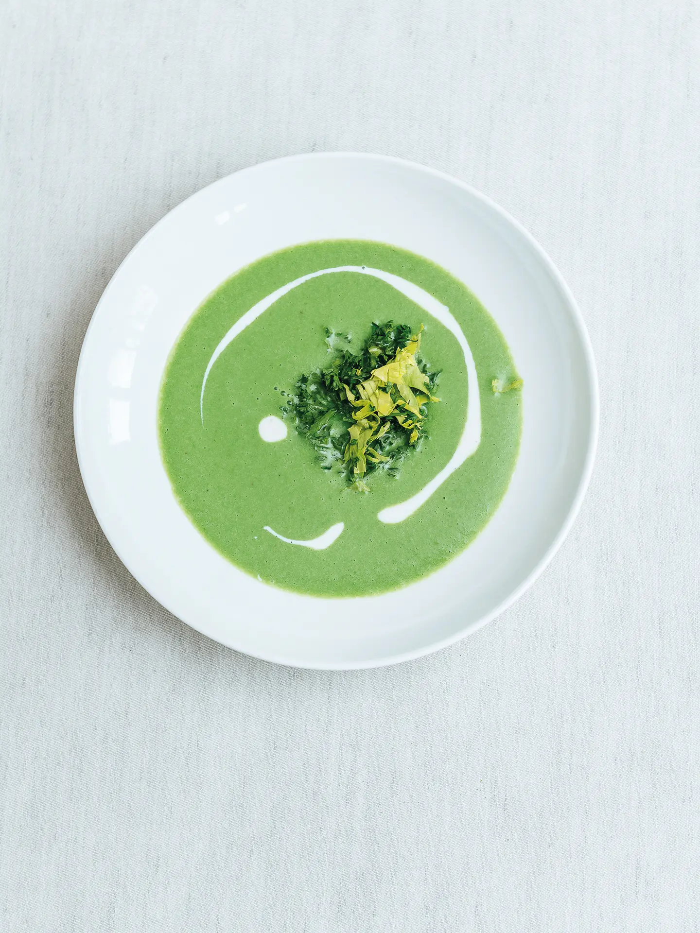 Pea soup