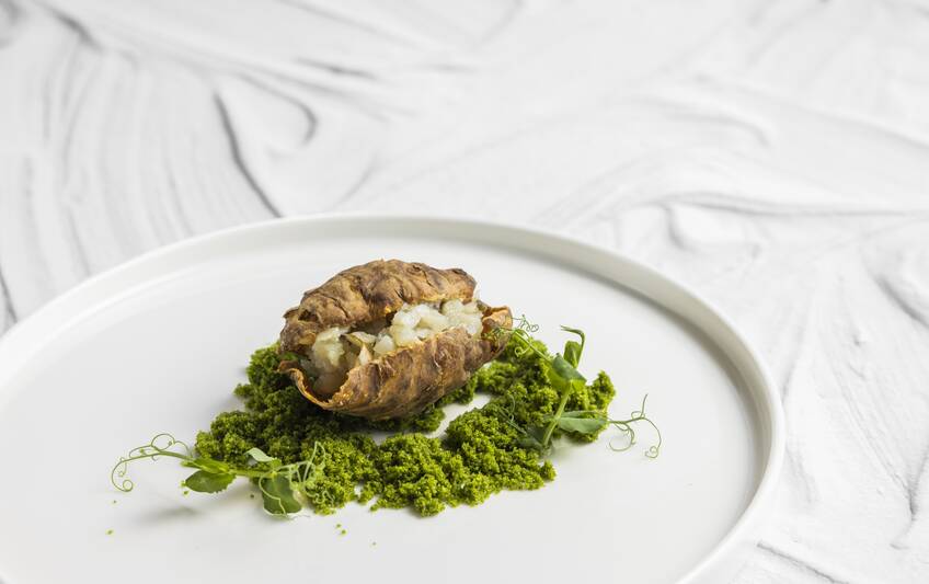 Topinambur mit Rucola