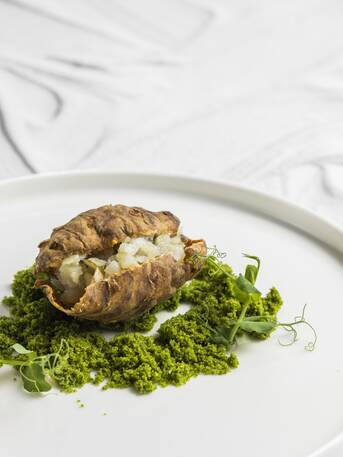 Topinambur mit Rucola