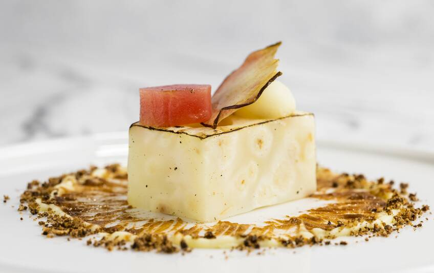 Flambierter Knollensellerie