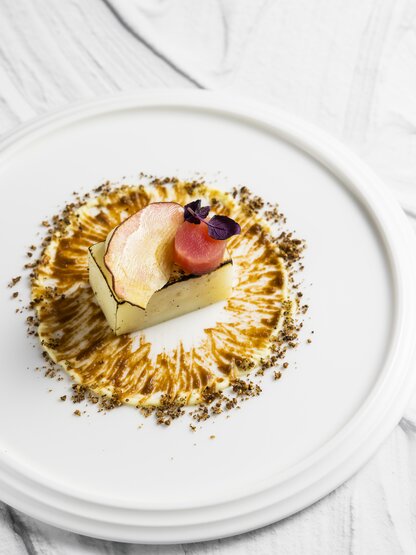 Flambierter Knollensellerie