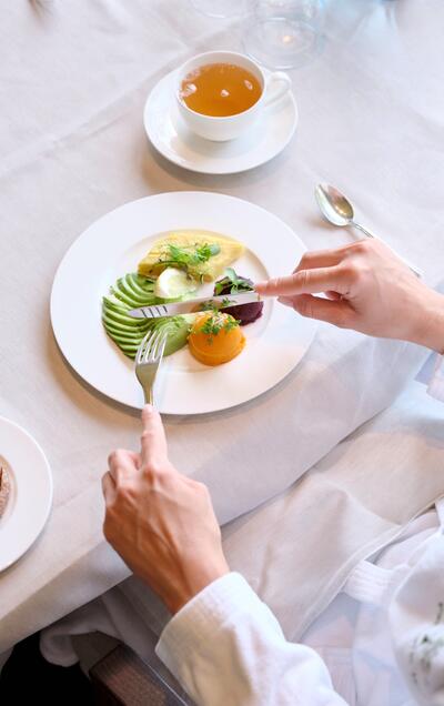 gesundes Frühstück im Park Igls Medical Spa Resort