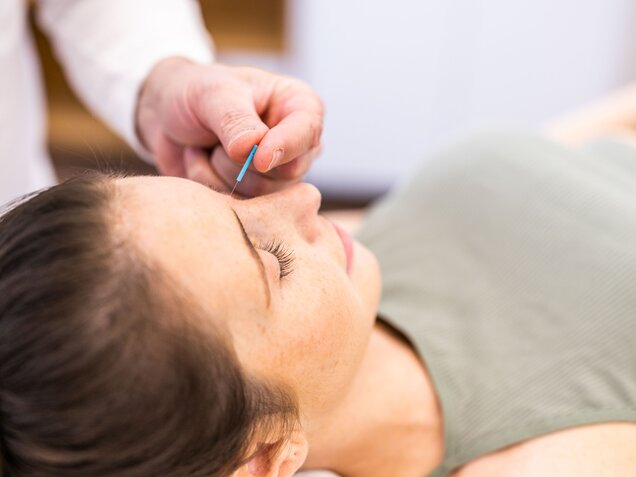 Akupunkturbehandlung