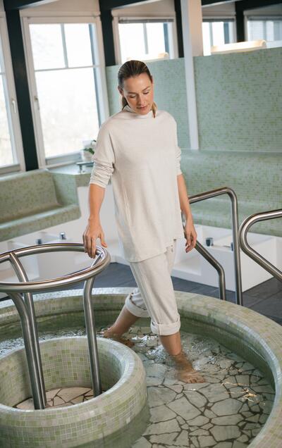 Kneipp-Therapie Frau