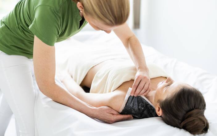 Heilsame Moorpackung