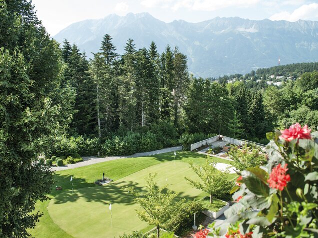 Blick auf den Garten