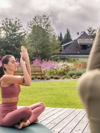 Yoga im Park