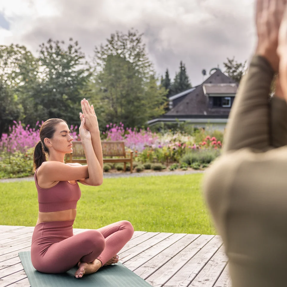 Yoga im Park