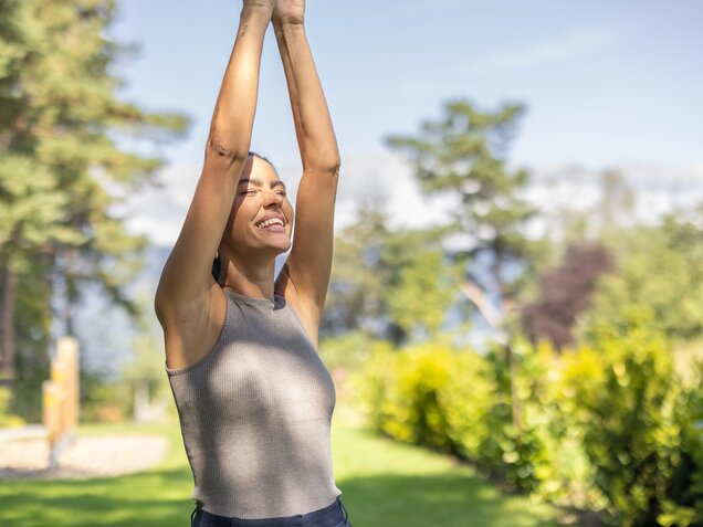 Yoga im Park