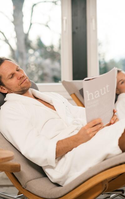 Lesen im Spa