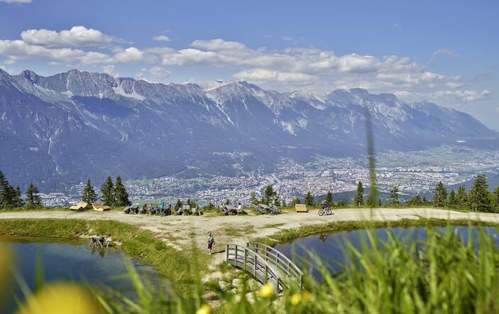 Blick auf Innsbruck | © Innsbruck Tourismus / Christian Vorhofer