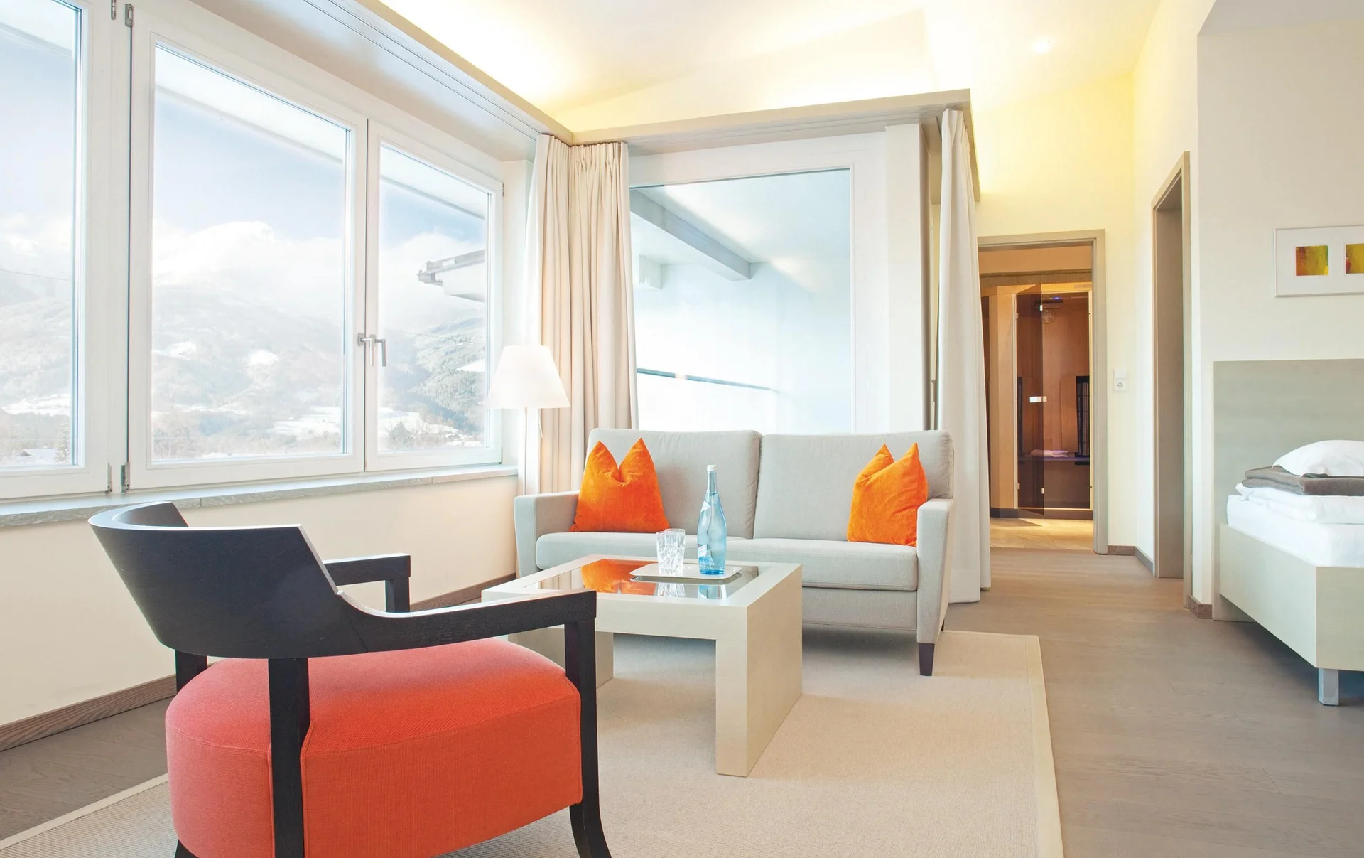 Stilvolles Hotelzimmer