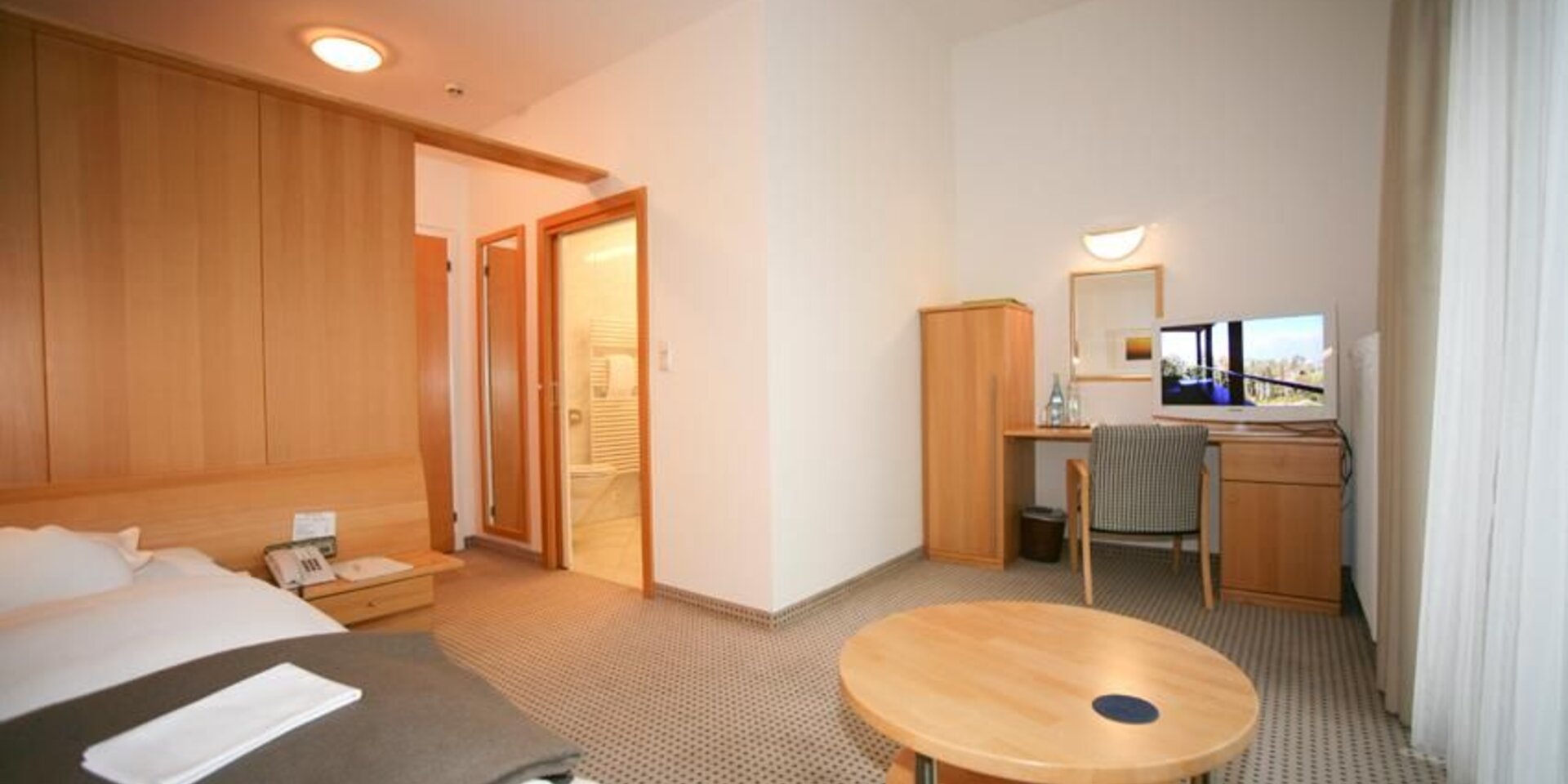 Modernes Hotelzimmer