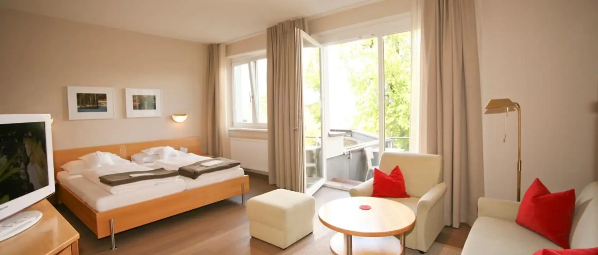 Geräumiges Hotelzimmer