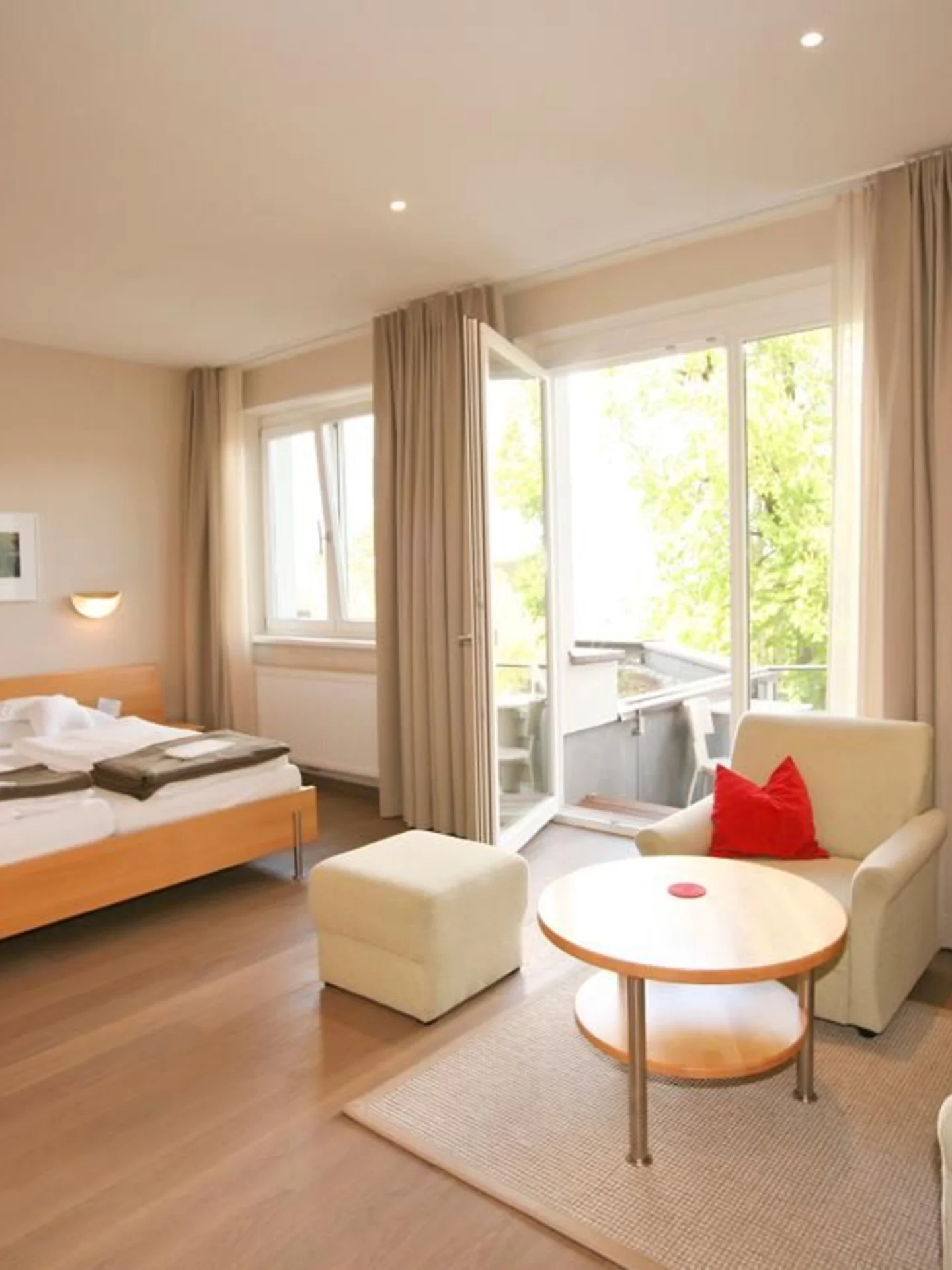 Geräumiges Hotelzimmer