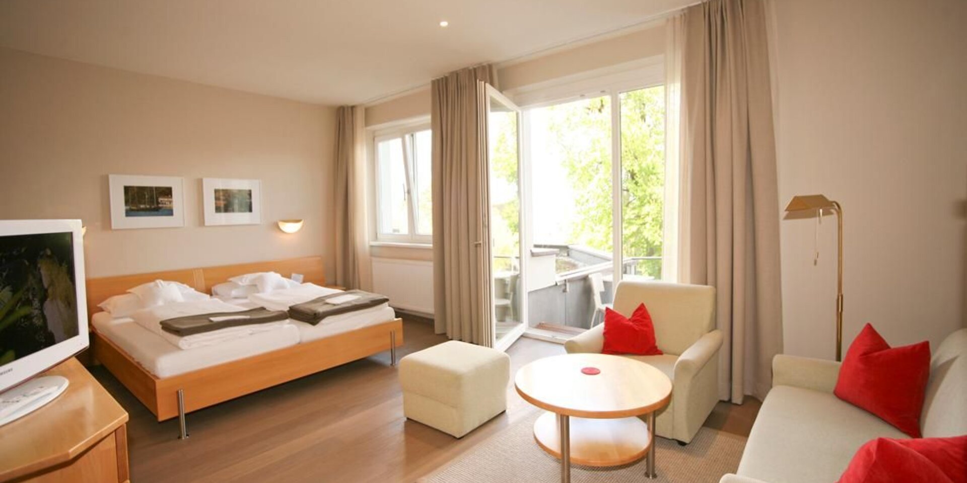 Geräumiges Hotelzimmer