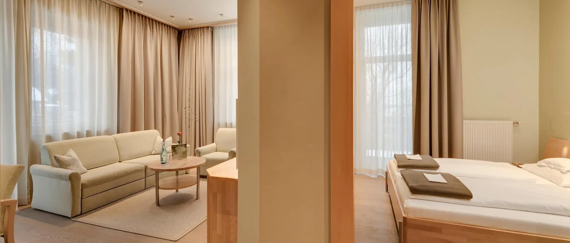 Geräumiges Hotelzimmer