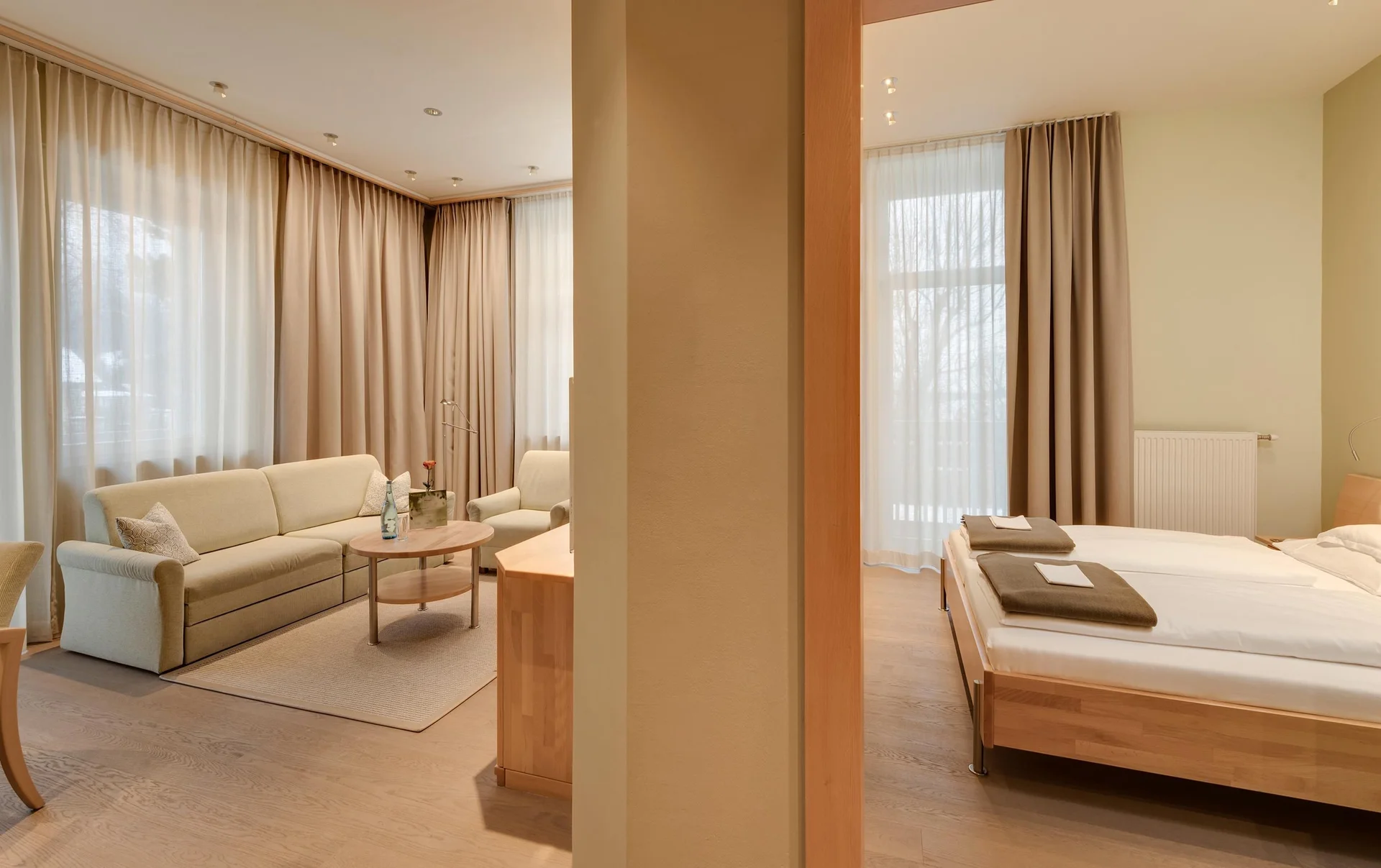 Geräumiges Hotelzimmer