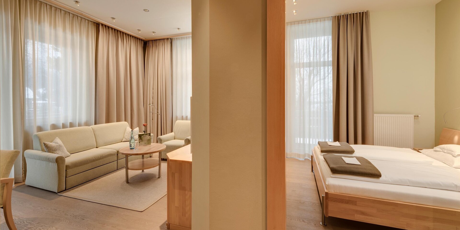 Geräumiges Hotelzimmer